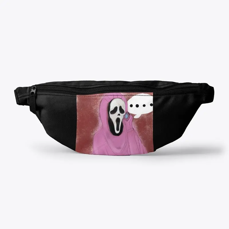 Ghost face pink